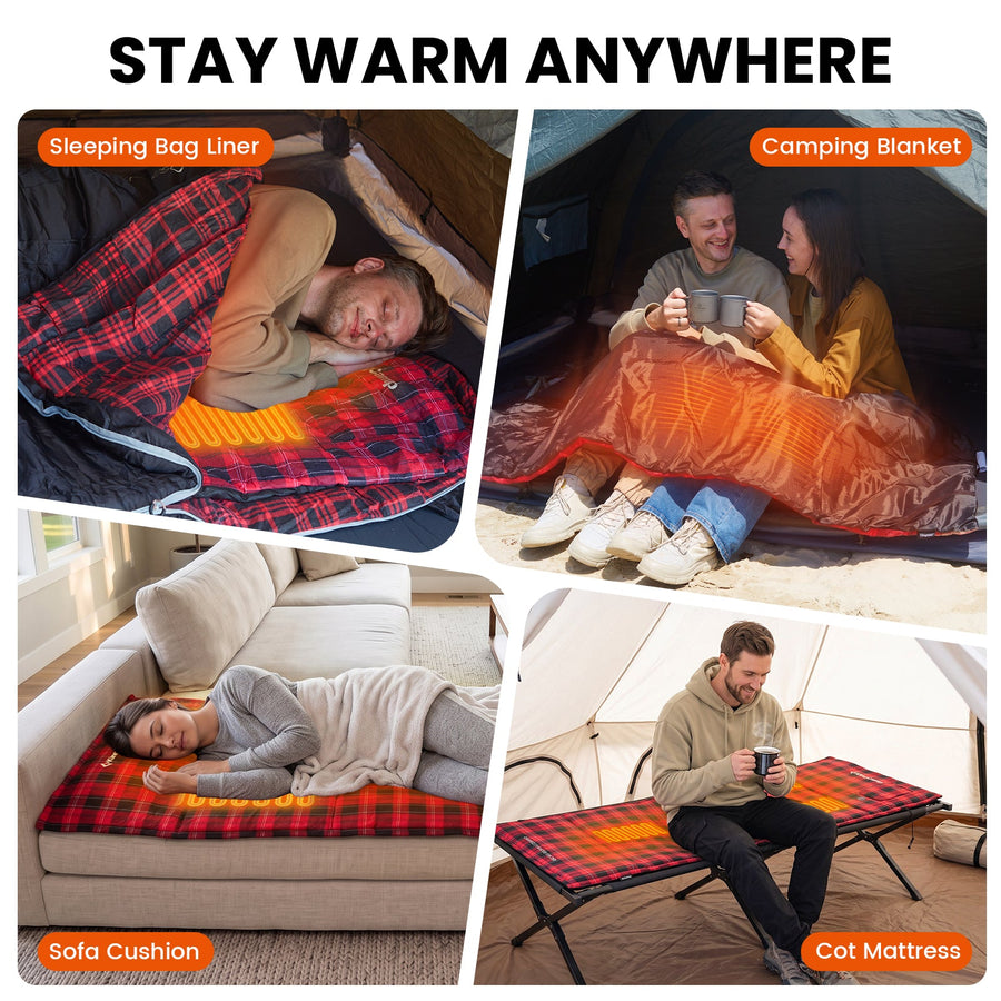 KingCamp CAMPCOZY 250 Heated Sleeping Bag Liner
