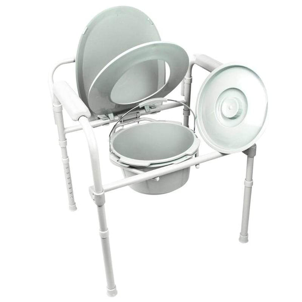Vive 3-in-1 Folding Commode Chair, 14.5-20 in, 350 lb