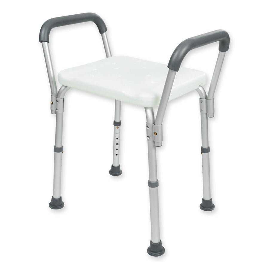 Vive Shower Chair with Arms for Elderly, Adjustable, 300 lb
