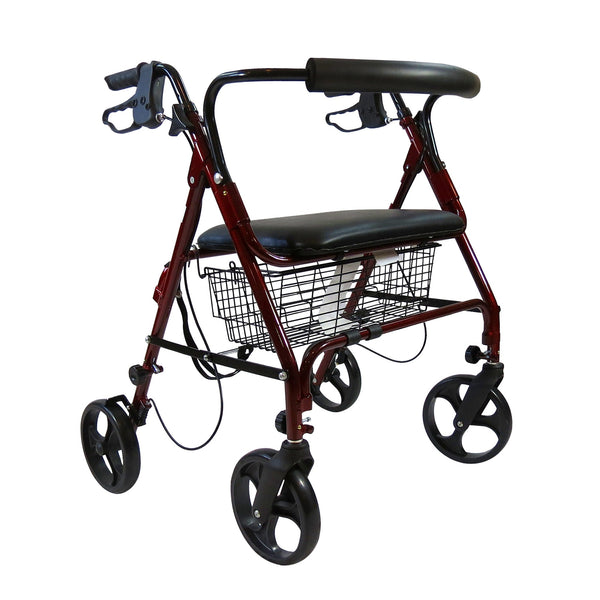 Medline Heavy Duty Rollator Extra-Wide