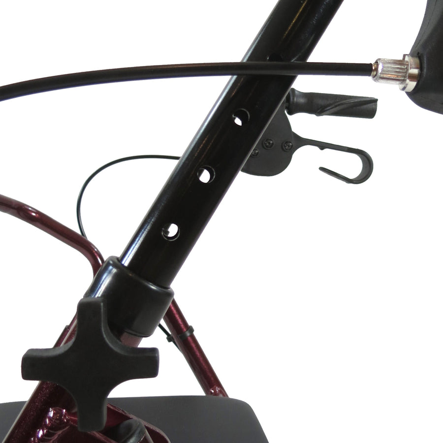 Medline Heavy Duty Rollator Extra-Wide