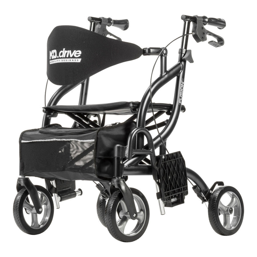 Drive Fusion 2 in 1 Rollator/Transport Chair
