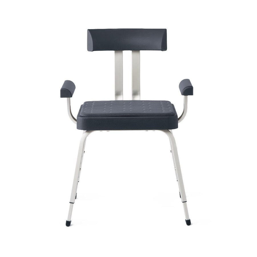 Medline Momentum Shower Chair with Arms & Microban Antimicrobial Protection