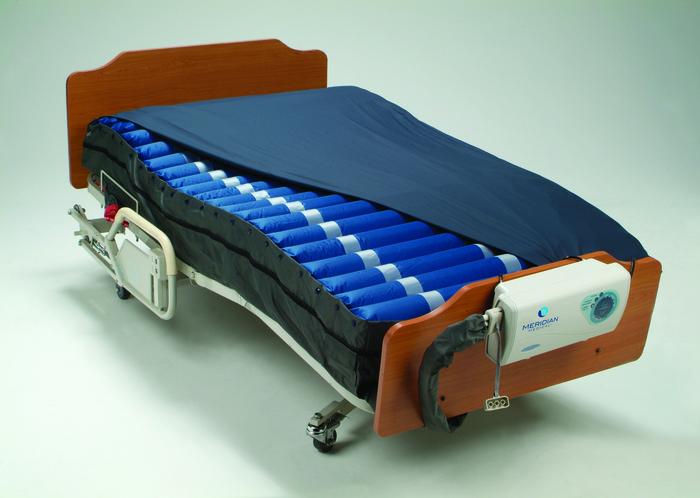 Meridian Ultra Care Xtra Bariatric APM Low Air Loss System - 80" x 48" x 10"