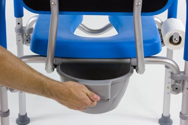 Dignity Padded Commode by Platinum Health