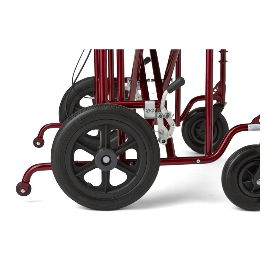 Medline Freedom Plus Wide Lightweight Bariatric Transport Chair