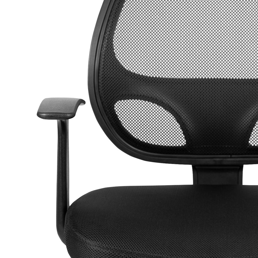 Mid-Back Mesh Swivel Task Office Chair with T-Arms