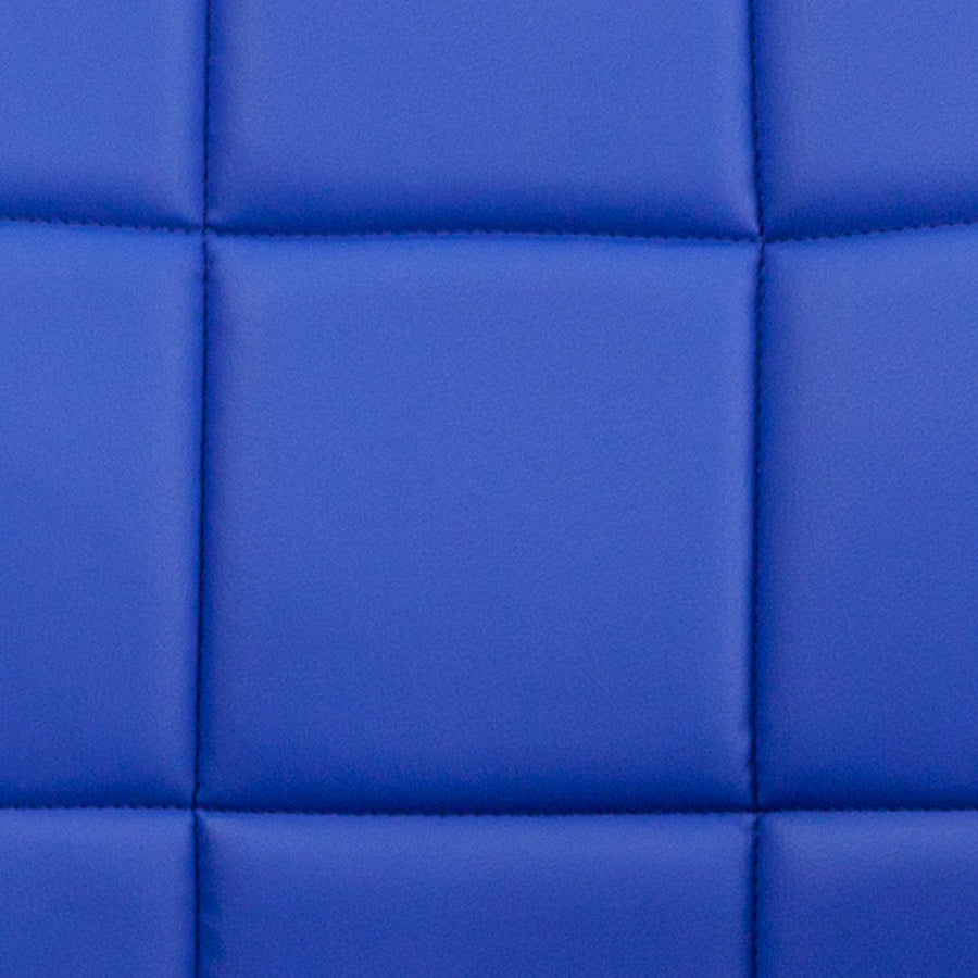 Mid-Back Quilted Vinyl Swivel Task Office Chair with Arms