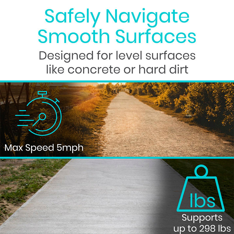 Vive Health Series A Mobility Scooter, 298 lb Capacity