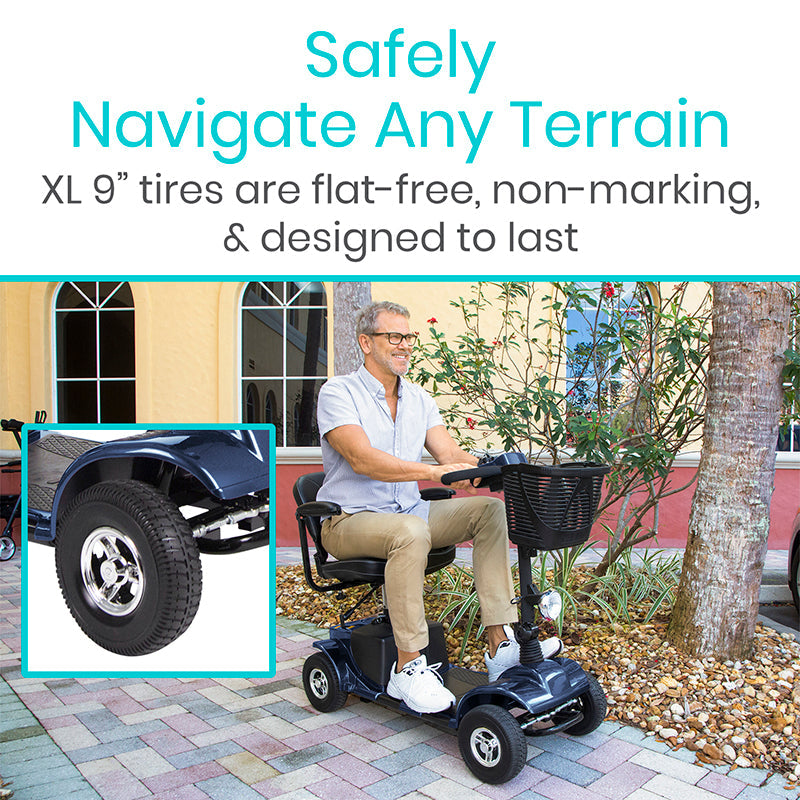 Vive Health Series A Mobility Scooter, 298 lb Capacity