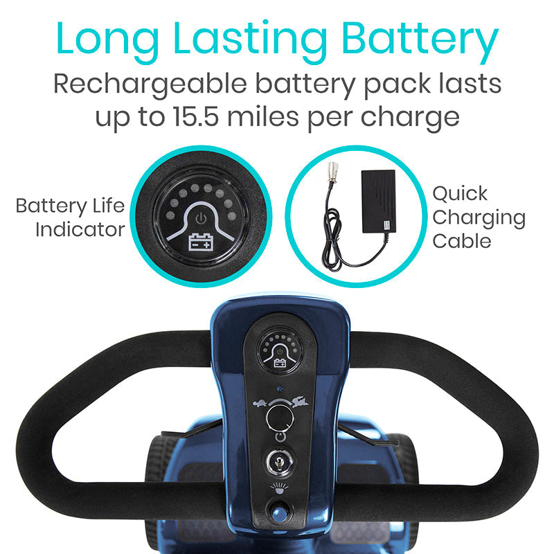Vive Health Series A Mobility Scooter, 298 lb Capacity