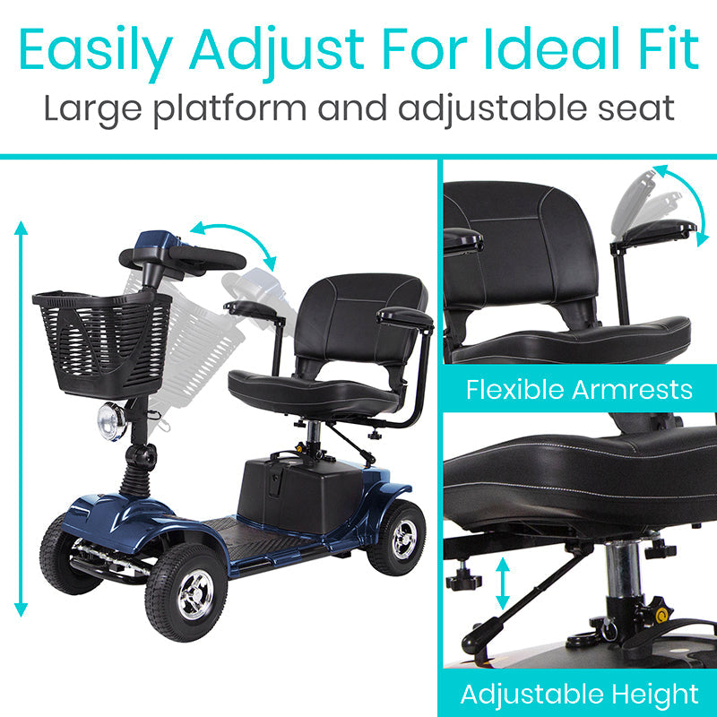 Vive Health Series A Mobility Scooter, 298 lb Capacity