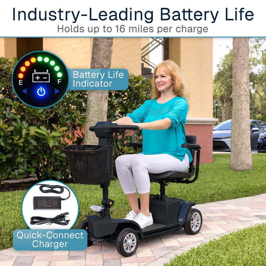 Neptune Portable Mobility Scooter, 16 Mile Range