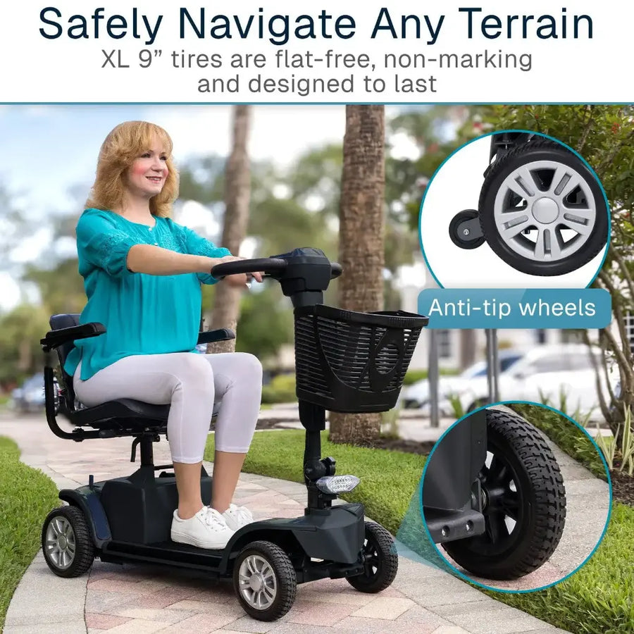Neptune Portable Mobility Scooter, 16 Mile Range