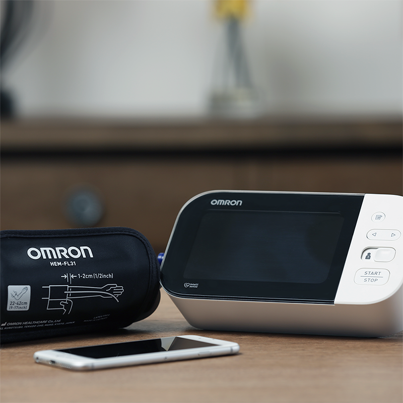 Omron 10 Series Wireless Bluetooth Upper Arm Blood Pressure Monitor - 200 Readings