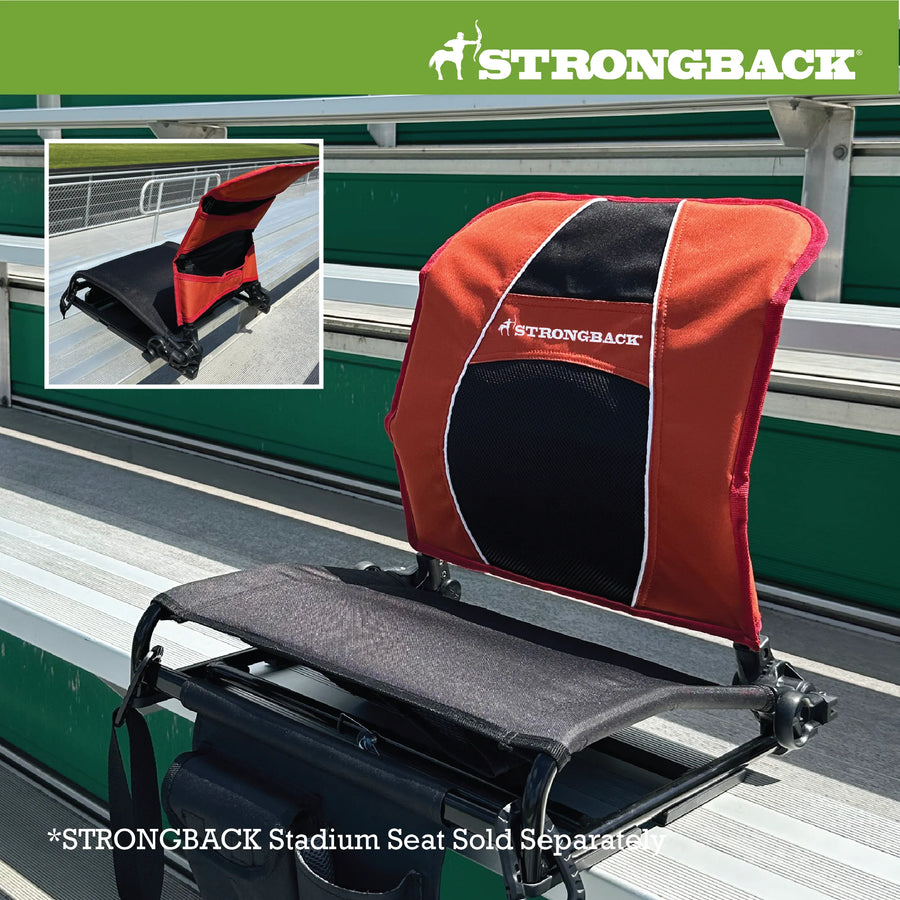 STRONGBACK Stadium Seat – New Colors with Backrest Covers