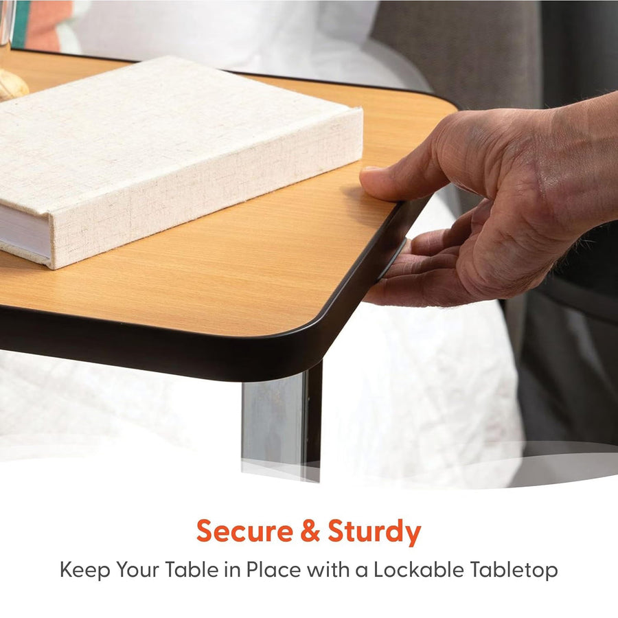 Journey Overbed Table – Adjustable & Portable Design