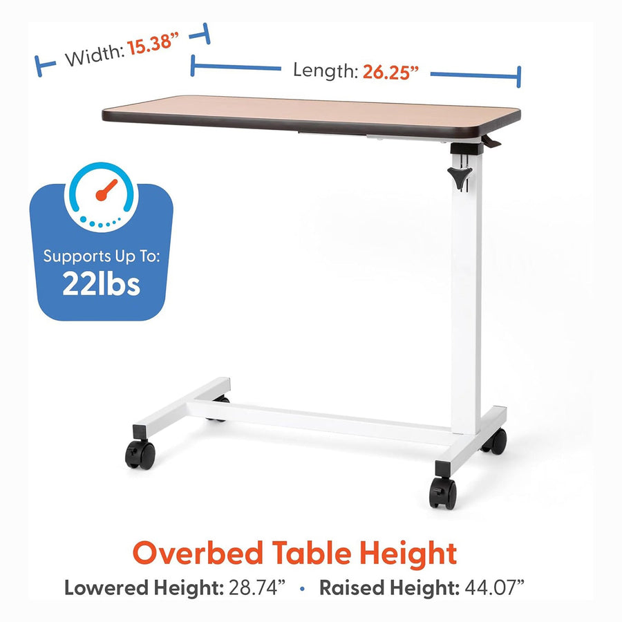 Journey Overbed Table – Adjustable & Portable Design