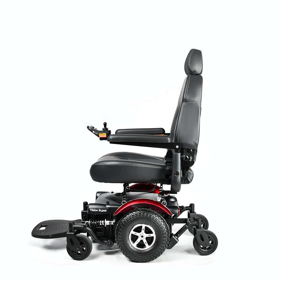 Vision Super Heavy Duty Power Wheelchair by Merits