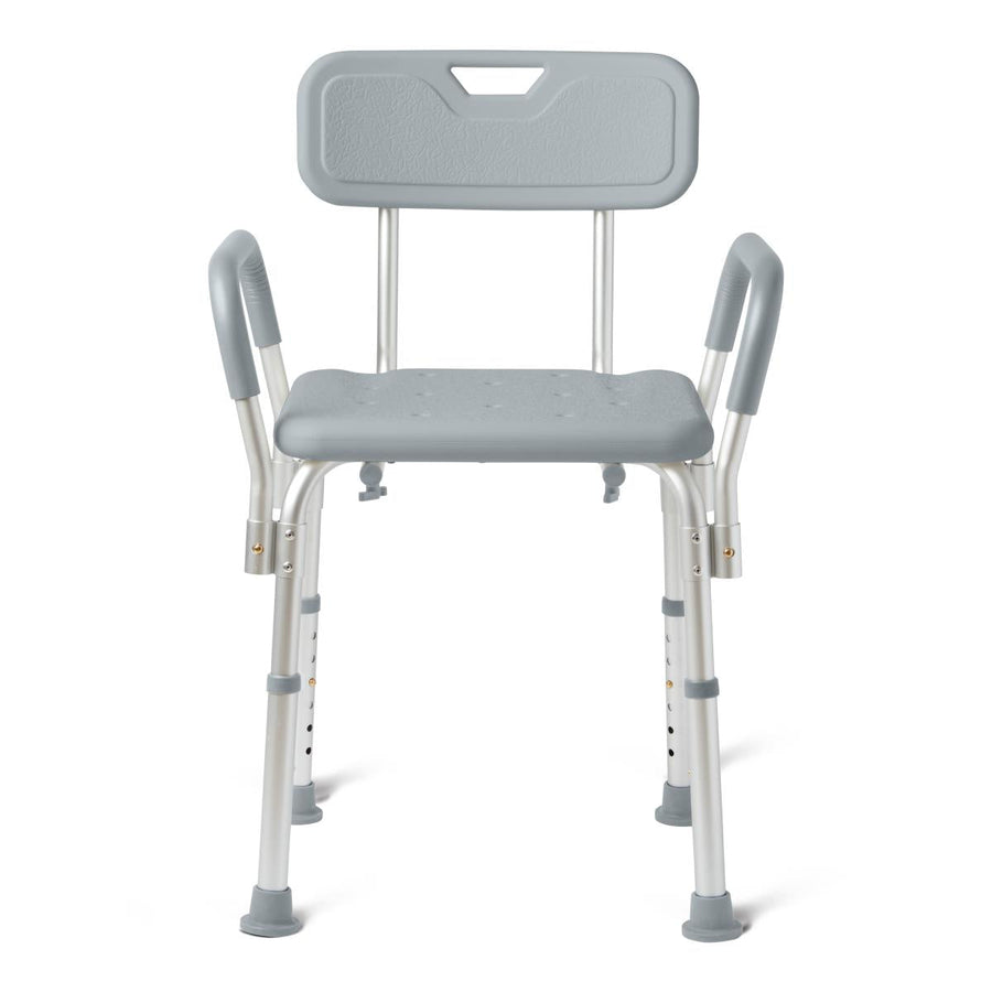 Knockdown Medline Shower Chair with Arms and Back