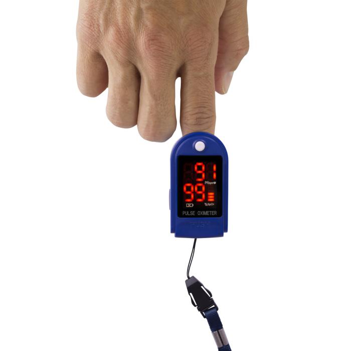 Roscoe OTC Fingertip Pulse Oximeter with Lanyard