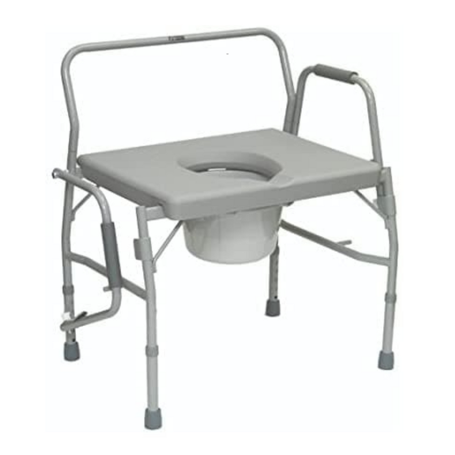 ProBasics Bariatric Drop Arm Commode - Extra Wide Seat - 650 lb Cap