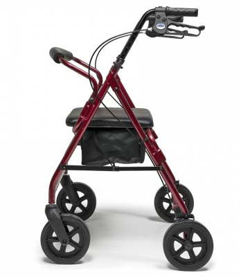 Lumex Walkabout ConTour Imperial Rollator - User Height 5'3" to 6'2"