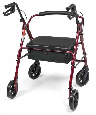 Lumex Walkabout ConTour Imperial Rollator - User Height 5'3" to 6'2"