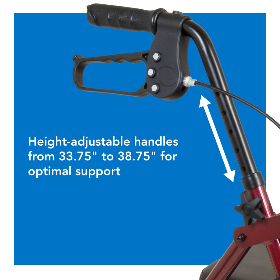 ProBasics Aluminum Rollator with 6-inch Wheels