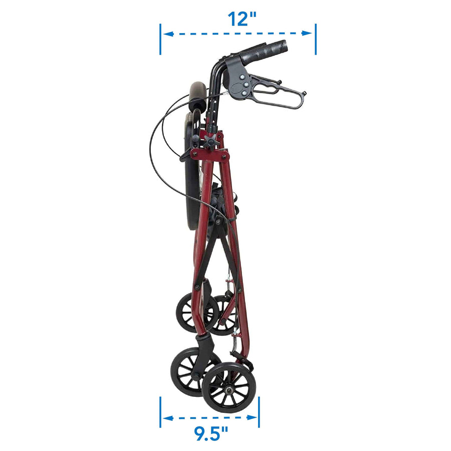 ProBasics Aluminum Rollator with 6-inch Wheels