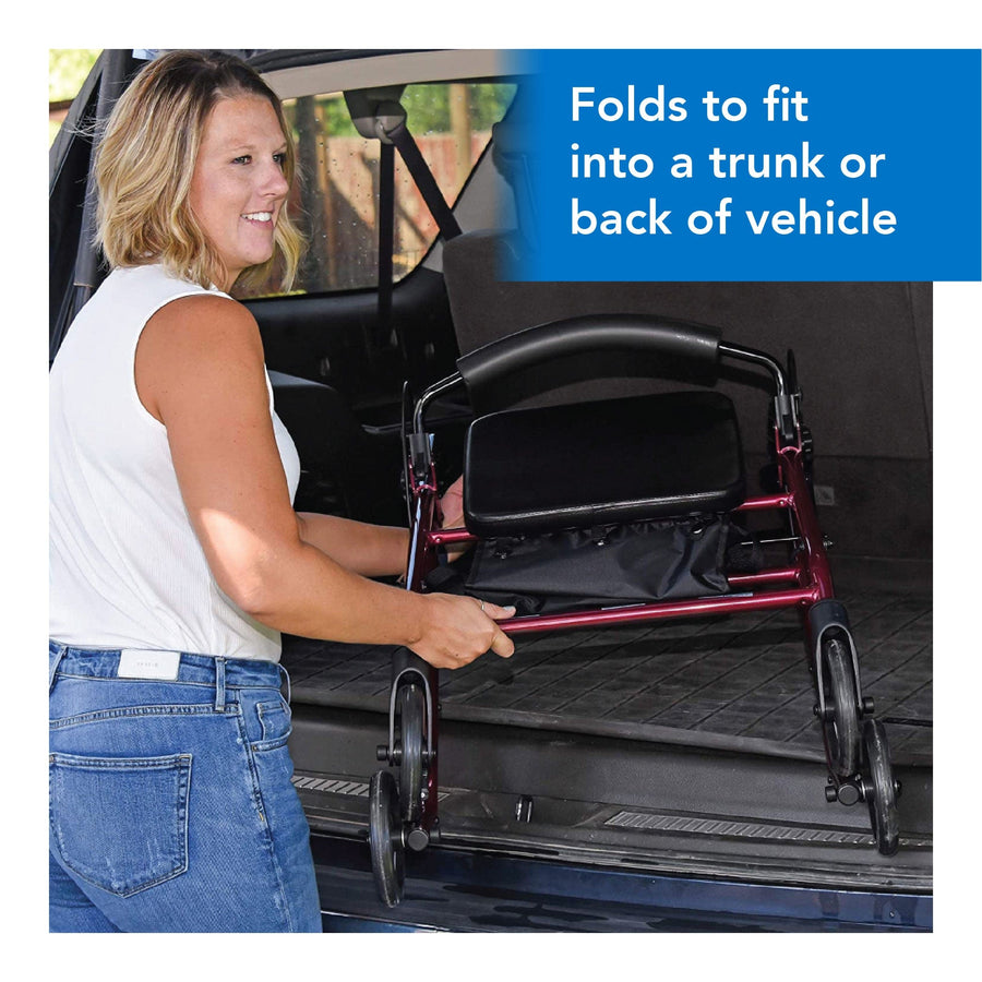 ProBasics Aluminum Rollator with 6-inch Wheels