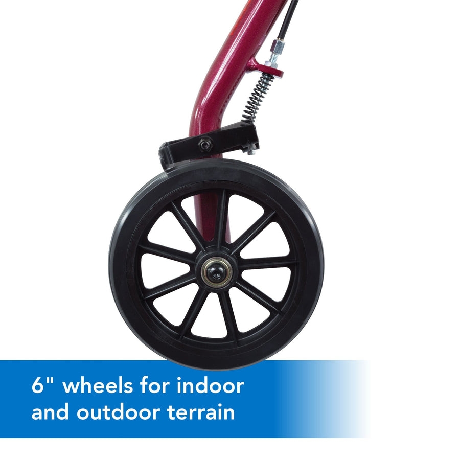 ProBasics Aluminum Rollator with 6-inch Wheels