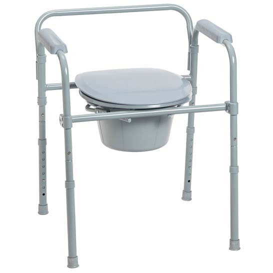 Drive Steel Folding Frame Commode