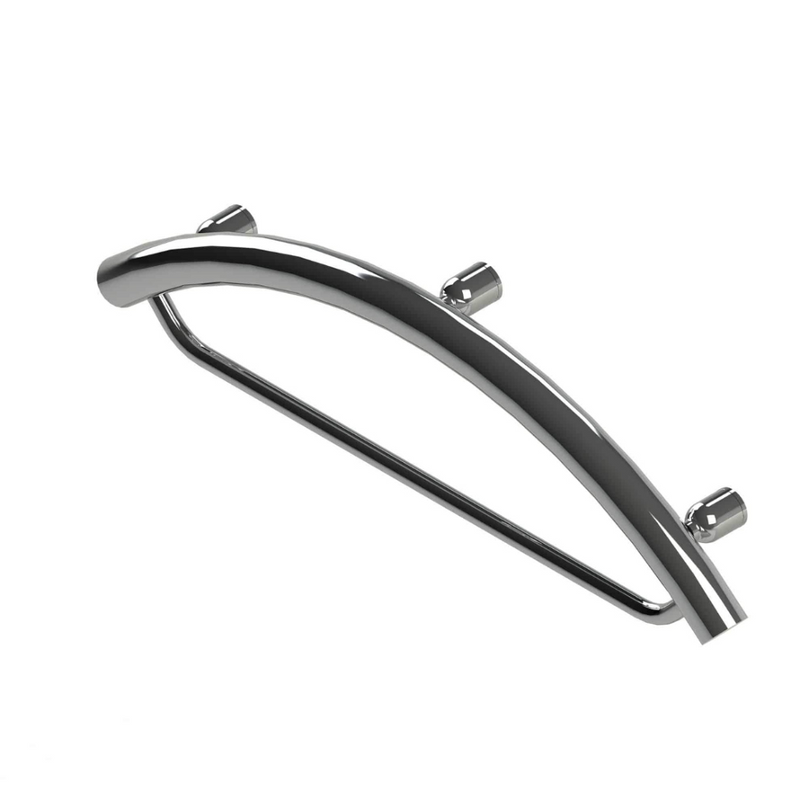 Invisia Sleek Towel Bar & Fall Prevention Grab Bar - 500 lb Weight Capacity