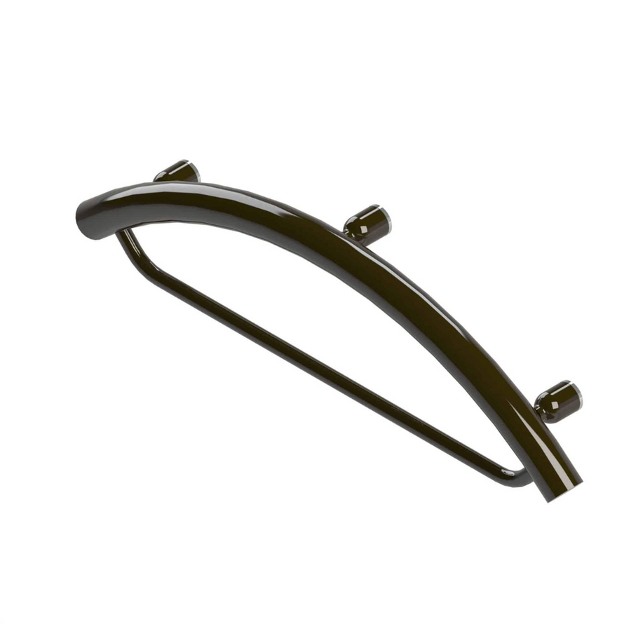 Invisia Sleek Towel Bar & Fall Prevention Grab Bar - 500 lb Weight Capacity