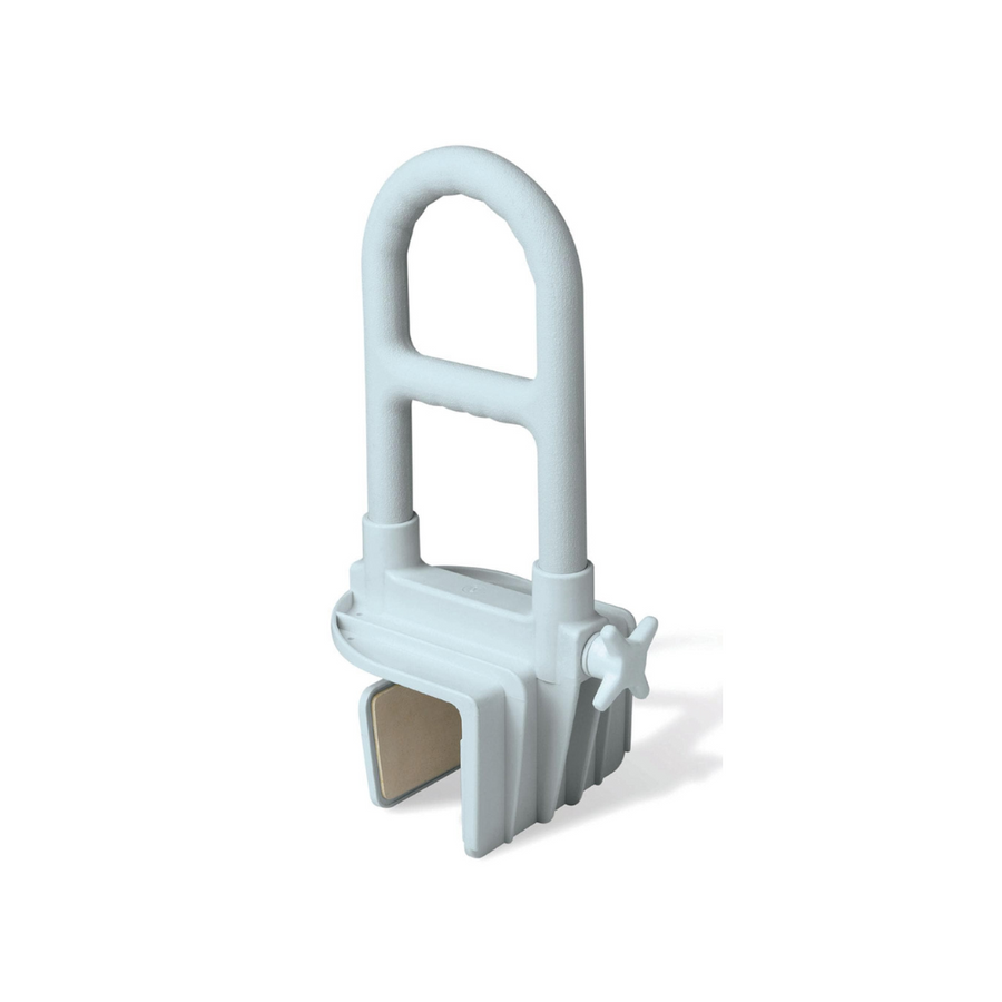 Medline Deluxe Plastic Tub Grab Bar with Microban Antimicrobial Protection