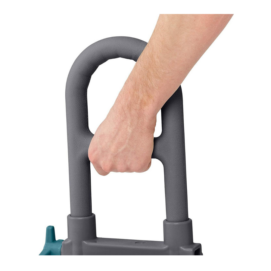 Medline Deluxe Plastic Tub Grab Bar with Microban Antimicrobial Protection
