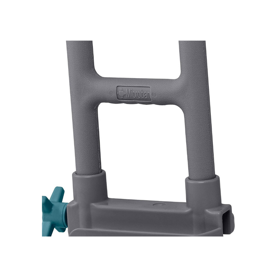 Medline Deluxe Plastic Tub Grab Bar with Microban Antimicrobial Protection