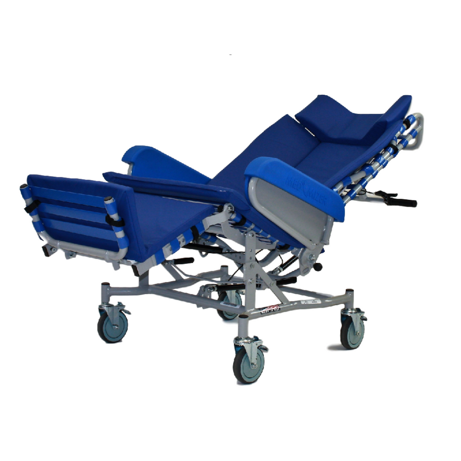Med-Mizer FlexTilt Tilt-In-Space Transport Chair For Safe Patient Transferring