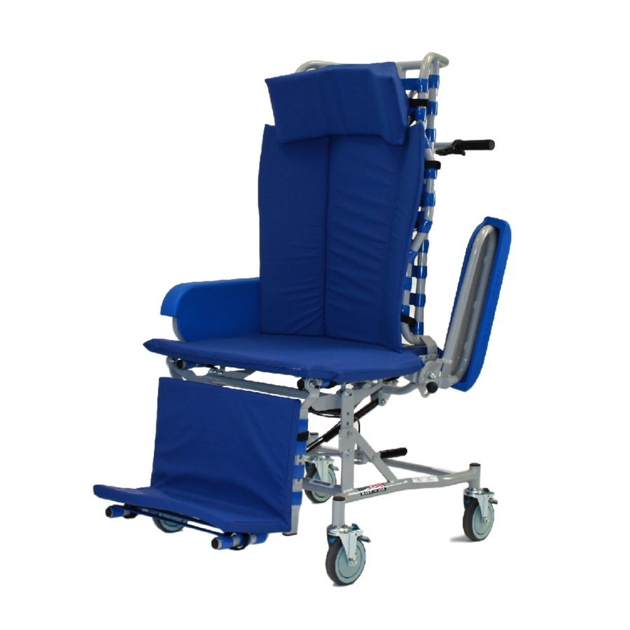 Med-Mizer FlexTilt Tilt-In-Space Transport Chair For Safe Patient Transferring