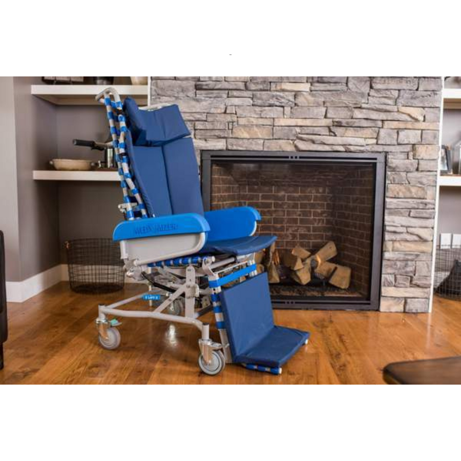 Med-Mizer FlexTilt Tilt-In-Space Transport Chair For Safe Patient Transferring