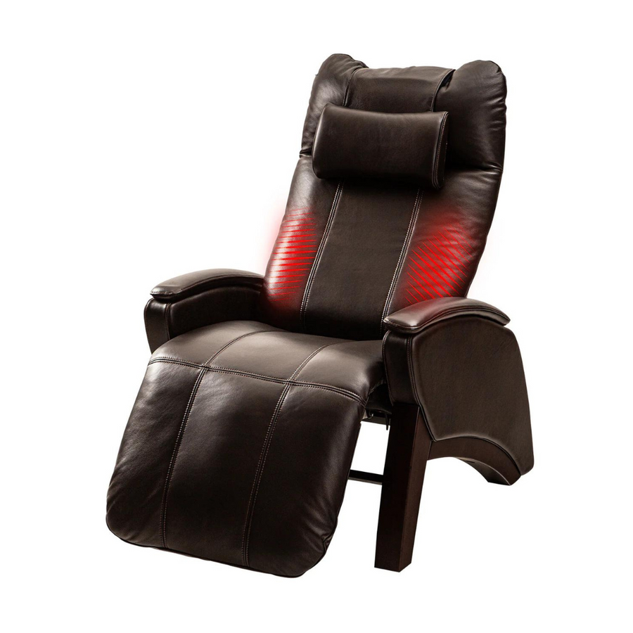 Osaki Sonno XT-2 GravZero Leather Recliner with Lumbar Heat and Air Massage