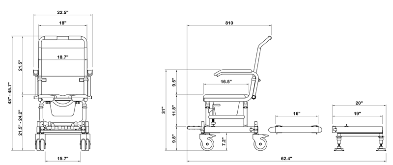 ShowerBuddy Transfer System