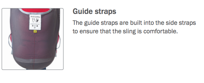 Molift EvoSling Comfort Medium Back Net Sling