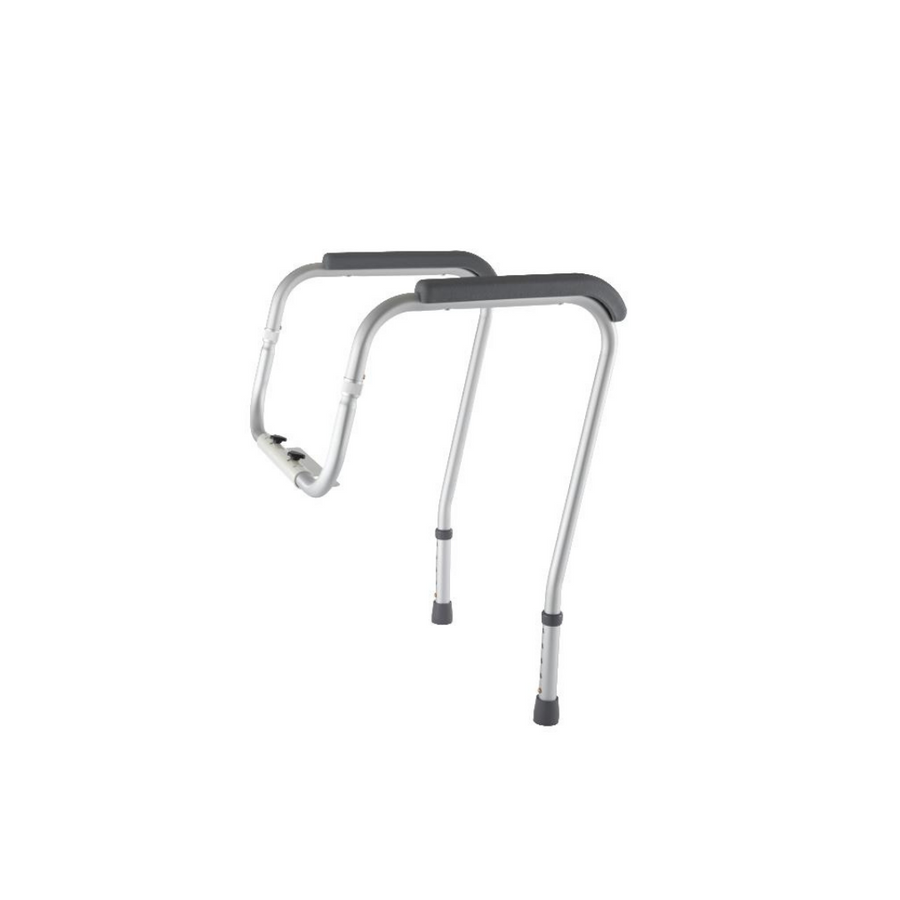 Medline Bathroom Foldable Toilet Safety Frame Rails