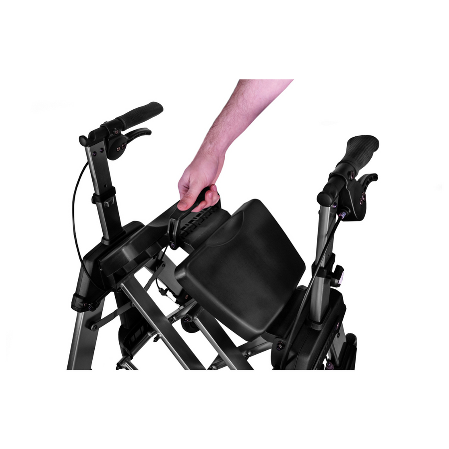 Stander Bariatric EZ Fold-N-Go Rollator HD - Ultralight