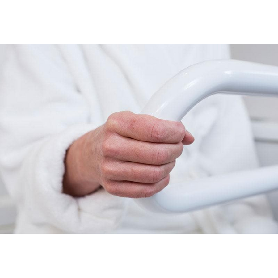 HealthCraft PT Rail - Bathroom Wall Mounting Heavy Duty Hinged Grab Bars