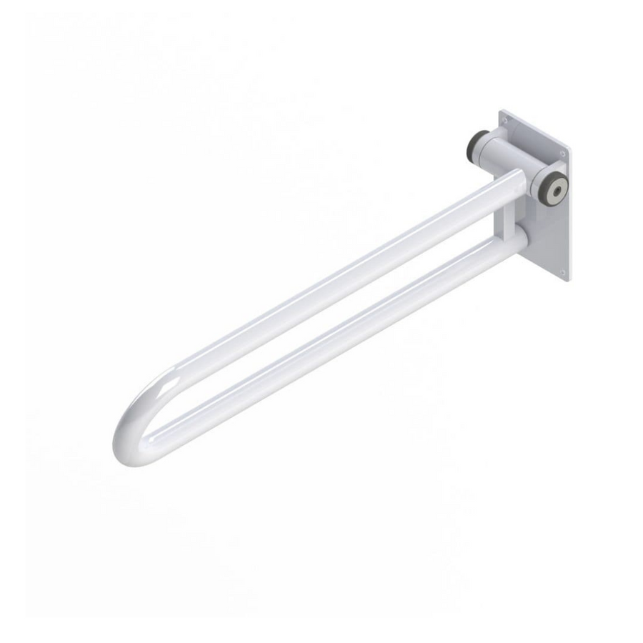 HealthCraft PT Rail - Bathroom Wall Mounting Heavy Duty Hinged Grab Bars