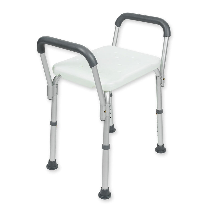 Vive Shower Chair with Arms for Elderly, Adjustable, 300 lb