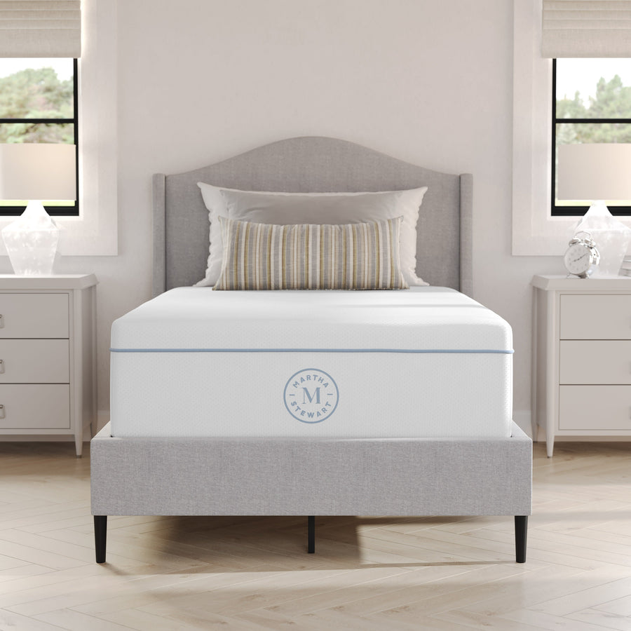 SleepComplete 12 Inch Medium Firm Hybrid Pocket Spring and Foam Dual-Action Cooling Mattress with Breathable CoolWeave Jacquard Knitted Top